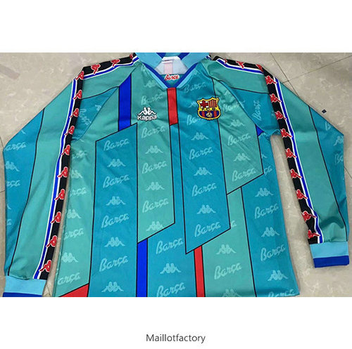 Flocage Retro Maillot du Barcelone 1996-97 Manche Longue Exterieur