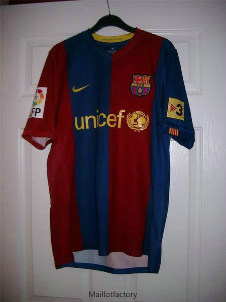 Achetez Retro Maillot du Barcelone 2007-2008 Domicile