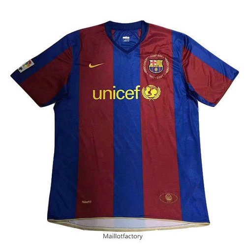 Soldes Retro Maillot du Barcelone 50th anniversary commemorative 1957-2007