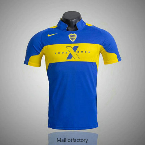 Pas cher Retro Maillot du Boca Juniors 2005 Domicile