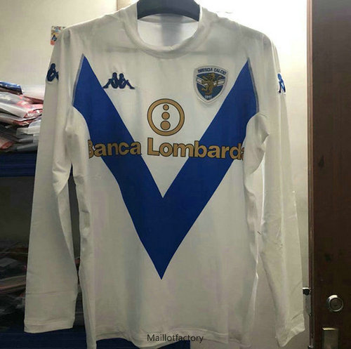 Achetez Retro Maillot du Brescia Calcio 2003-04 Manche Longue Blanc