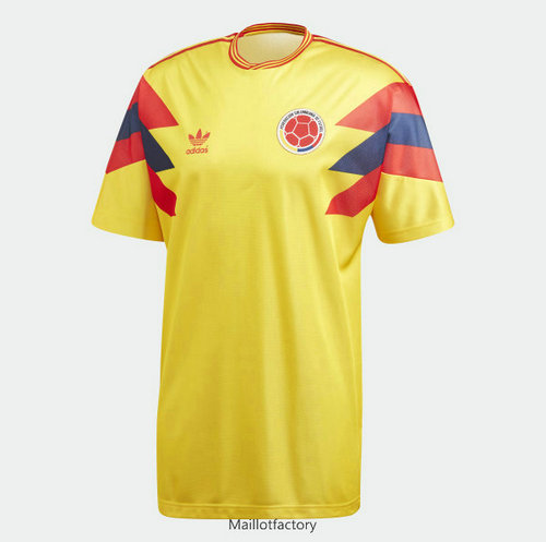 Achetés Retro Maillot du Colombie Coupe du Monde 1990 Jaune