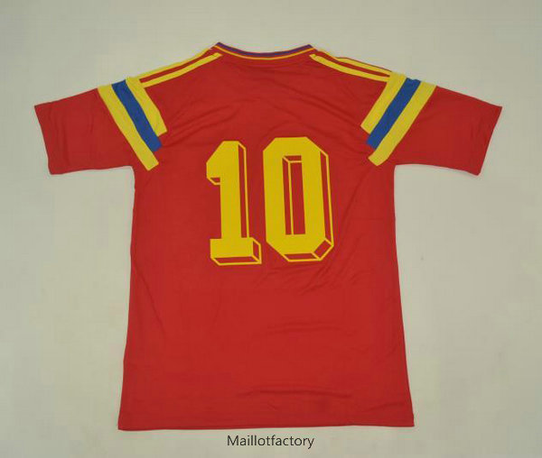 Achetez Retro Maillot du Colombie 1990 Rouge (10)