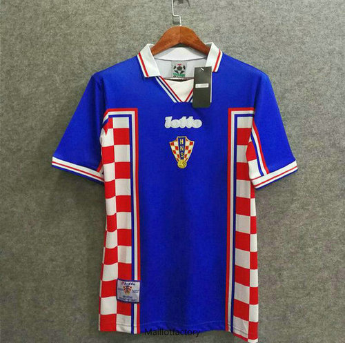 Pas cher Retro Maillot du Croatie Coupe du Monde 1998 Exterieur