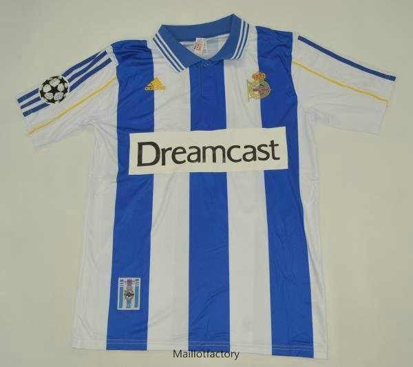 Achetés Retro Maillot du Deportivo 2000-01 Domicile