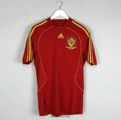 Achat Retro Maillot du Espagne 2008 Domicile