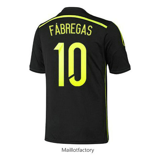 Soldes Retro Maillot du Espagne 2014 Exterieur (10 FABREGAS)