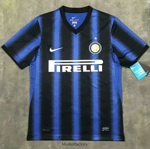 Vente Retro Maillot du Inter Milan short 2010-11 Domicile