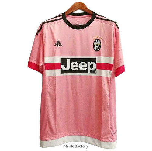 Soldes Retro Maillot du Juventus 2015-2016 Rose