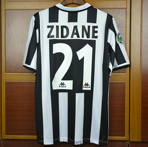 Achat Retro Maillot du Juventus 1996-97 Domicile (21 Zidane)