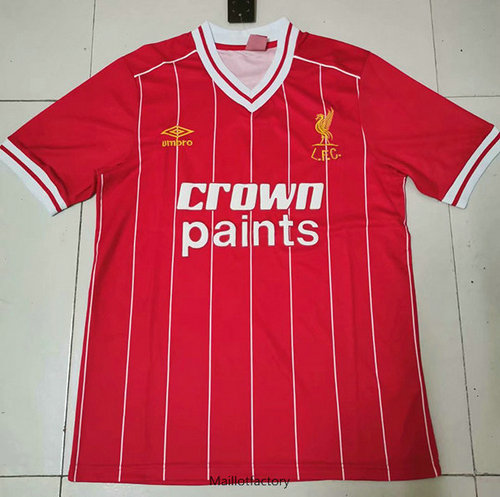 Soldes Retro Maillot du Liverpool 1981-84 Domicile Champions League