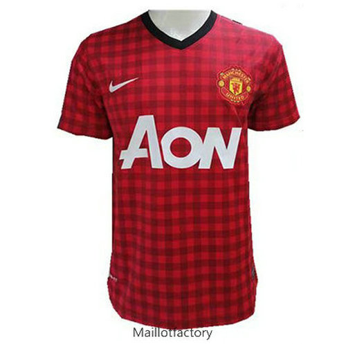 Vente Retro Maillot du Manchester United 2012/2013 Domicile