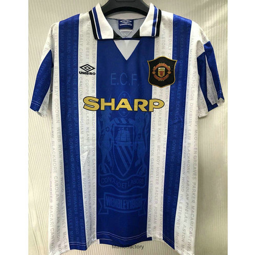 Achetés Retro Maillot du Manchester United 1994-96 Exterieur