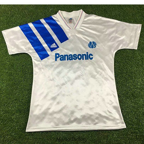 Nouveaux Retro Maillot du Marseille 1991-92 Domicile