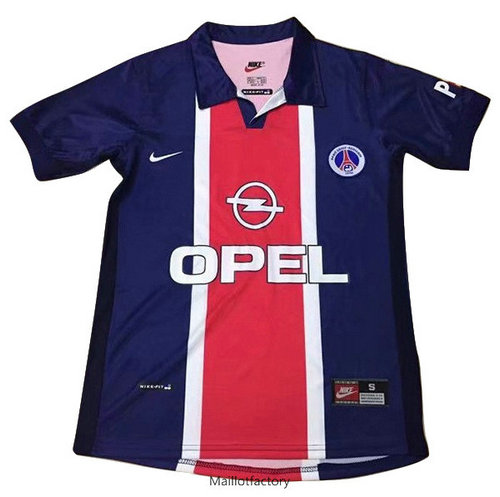 Flocage Retro Maillot du PSG 1998 Bleu