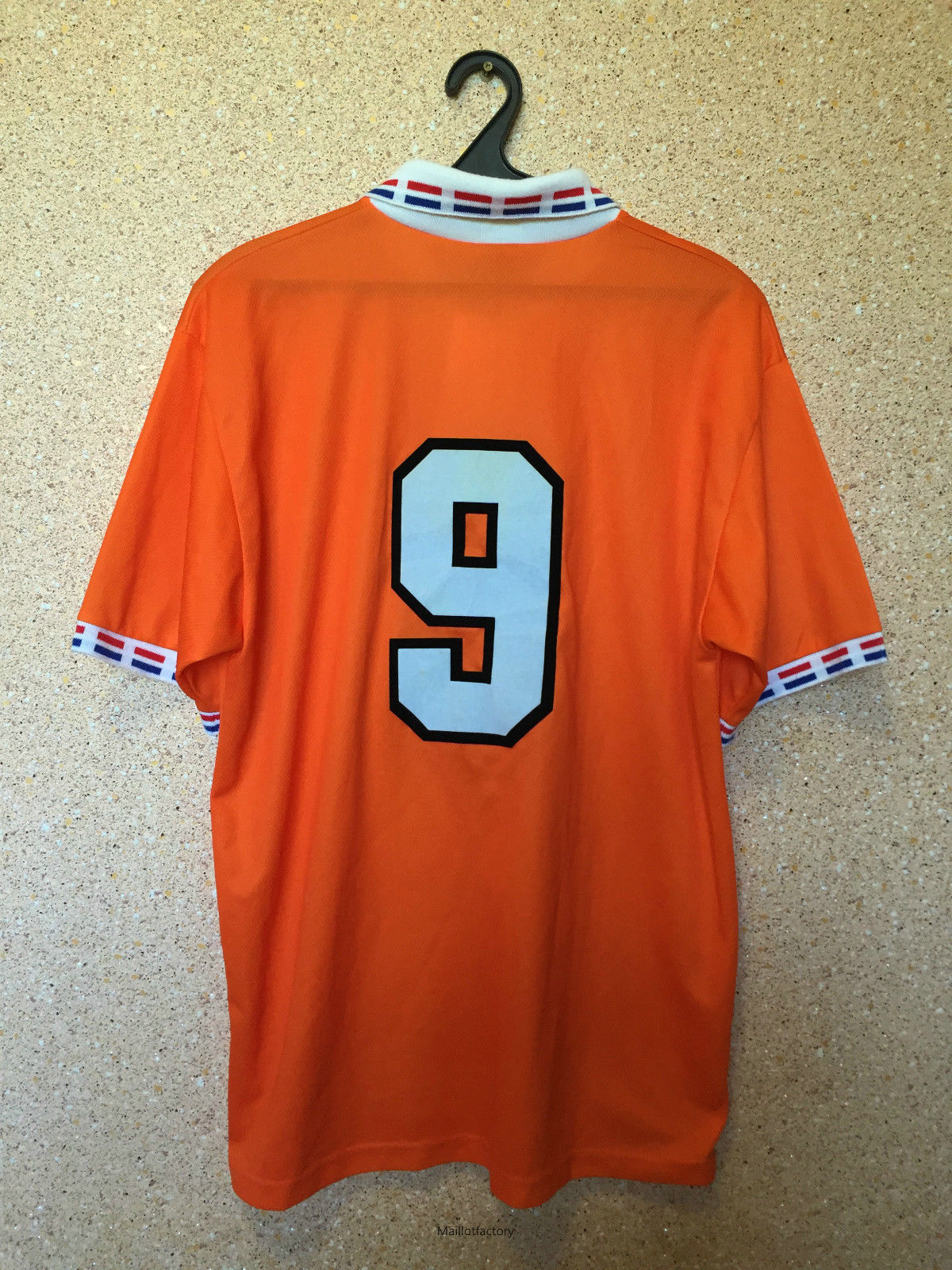 Soldes Retro Maillot du Pays-Bas Coupe du Europe 1996 Domicile (9)