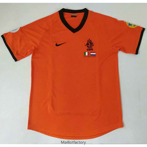 Prix Retro Maillot du Pays-Bas 2000 Domicile