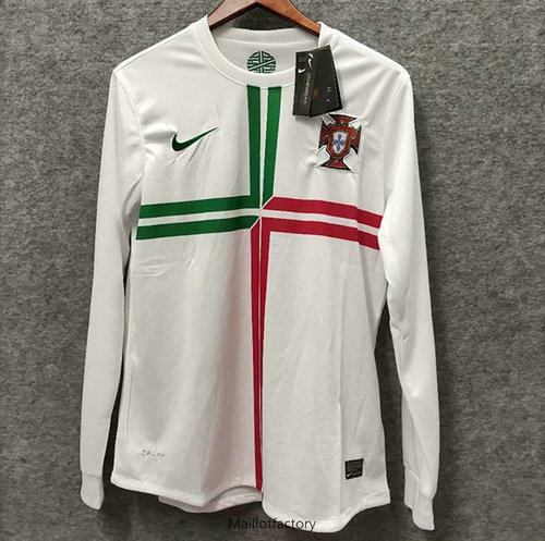 Nouveaux Retro Maillot du Portugal 2012 Manche Longue