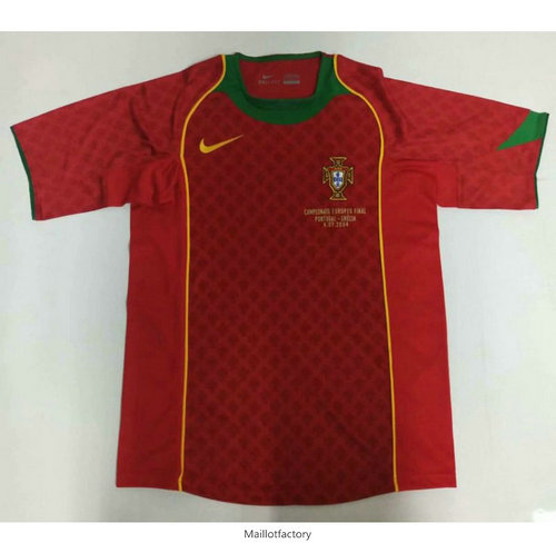 Prix Retro Maillot du Portugal 2004 Domicile