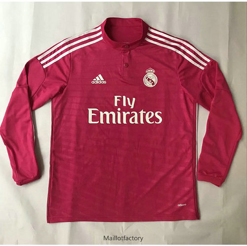 Achetés Retro Maillot du Real Madrid 2014-15 Manche Longue Exterieur