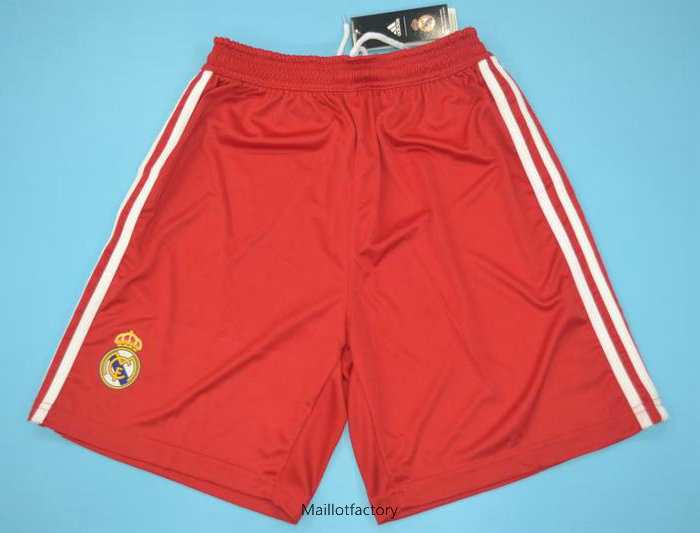 Prix Retro Maillot du Real Madrid 2011-12 Third short Rouge