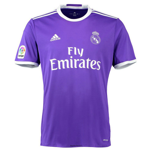 Pas cher Retro Maillot du Real Madrid 2016-17 Exterieur