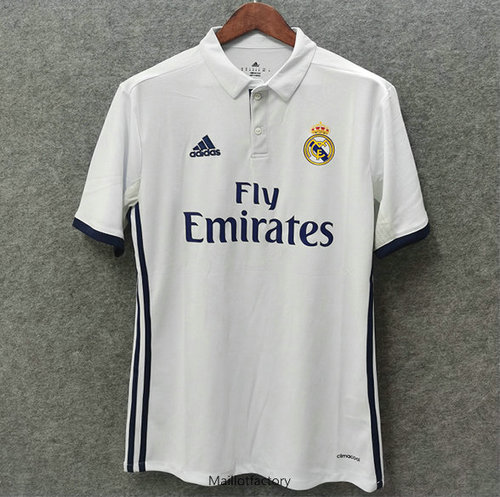 Pas cher Retro Maillot du Real Madrid 2016-17 Domicile