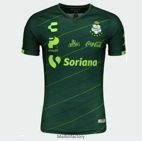 Soldes Maillot du Santos Laguna 2019/20 Exterieur Vert Fonce