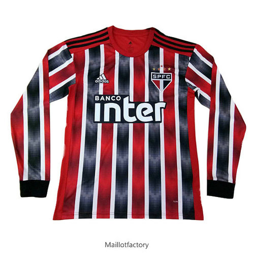 Achetez Maillot du Sao Paulo 2019/20 Exterieur Manche Longue Rouge