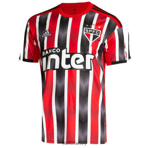 Soldes Maillot du Sao Paulo 2019/20 Exterieur Rouge