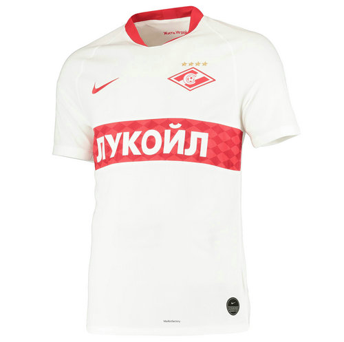 Achetés Maillot du Spartak Moscou 2019/20 Exterieur Blanc