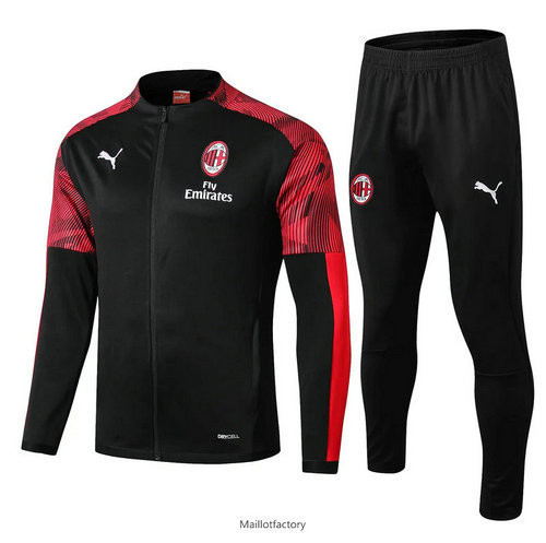 Achetés Veste Survetement AC Milan 2019/20 Noir