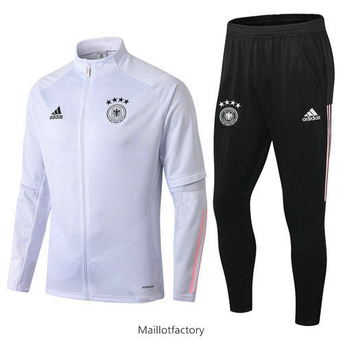 Prix Veste Survetement Allemagne 2019/20 Blanc