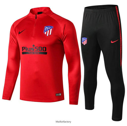 Achetés Survetement Atletico Madrid 2019/20 Rouge + Short Noir