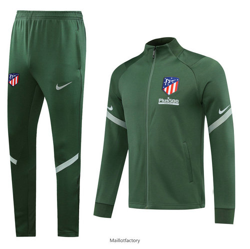 Achat Veste Survetement Atletico Madrid 2020/21 Vert