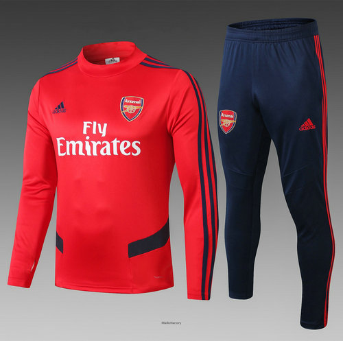 Vente Survetement Enfant Arsenal Fly Emirates 2019/20 Rouge