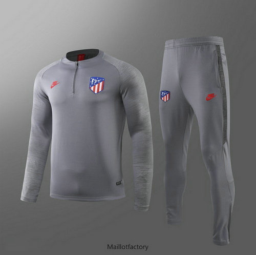 Nouveaux Survetement Enfant Atletico Madrid 2019/20 Gris