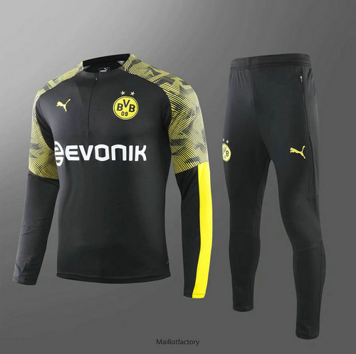 Achat Survetement Enfant Borussia Dortmund 2019/20 Noir/Jaune