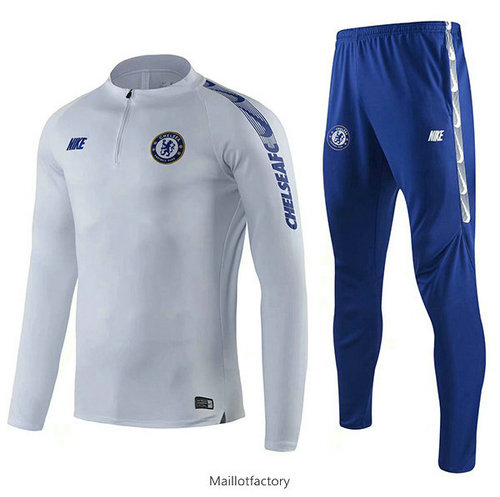 Pas cher Survetement Enfant Chelsea 2019/20 Blanc/Bleu .jpg