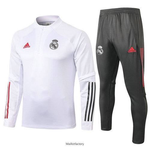 Flocage Survetement Enfant Real Madrid 2020/21 Enfant Blanc