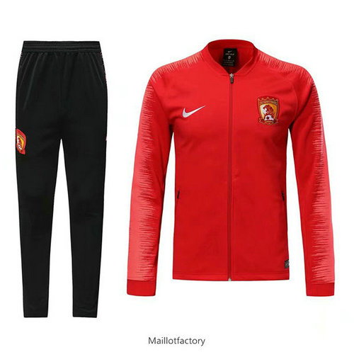 Achetez Veste Survetement Guangzhou Evergrande 2019/20 Rouge