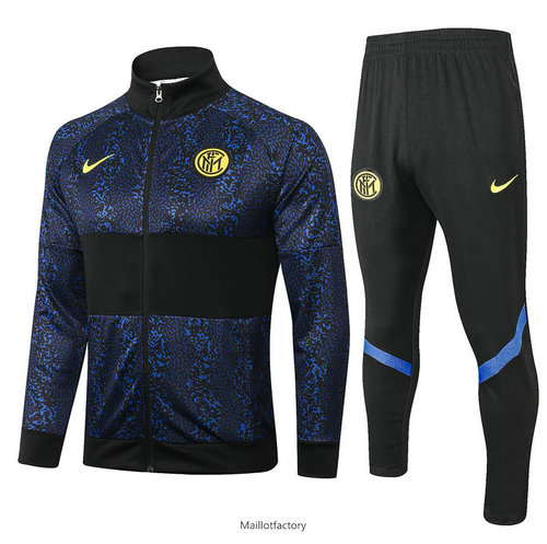 Flocage Veste Survetement Inter Milan 2020/21 Bleu Marine/Noir