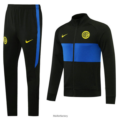 Nouveaux Veste Survetement Inter Milan 2020/21 Noir