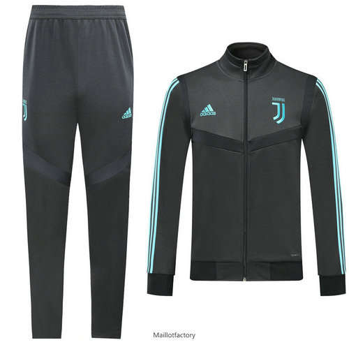 Soldes Veste Survetement Juventus 2019/20 Noir