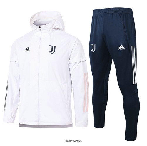 Soldes Coupe vent Juventus 2020/21 Blanc