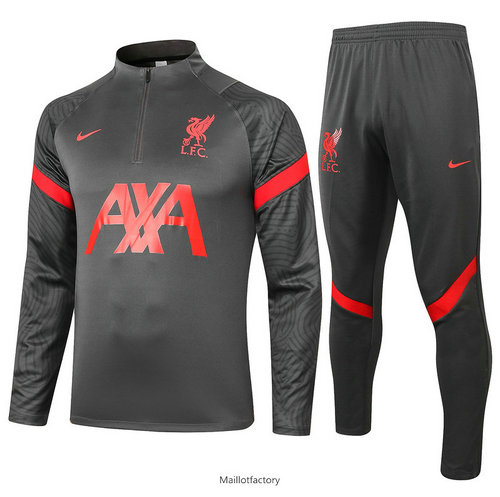 Nouveaux Survetement Liverpool 2020/21 Gris foncé