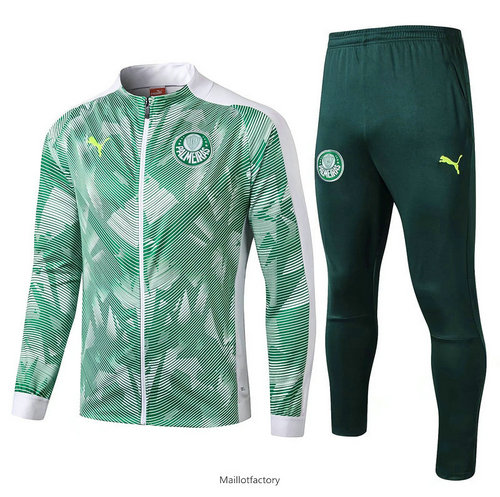 Nouveaux Veste Survetement Palmeiras 2019/20 Vert/Blanc