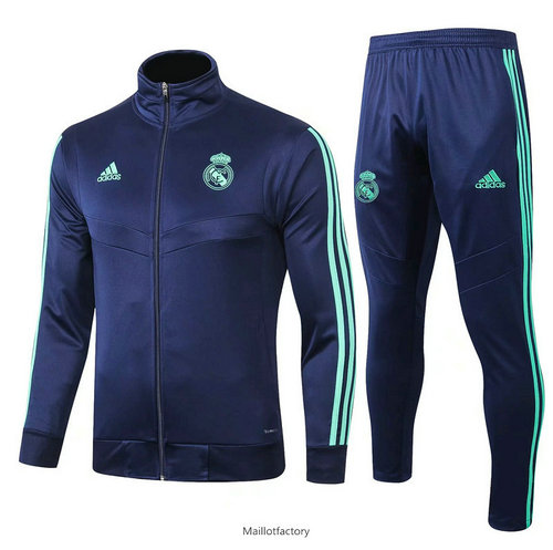 Vente Veste Survetement Real Madrid 2019/20 Bleu Marine