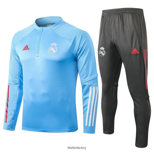 Achat Survetement Real Madrid 2020/21 Bleu Clair