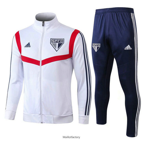 Flocage Veste Survetement Sao Panlo 2019/20 Blanc